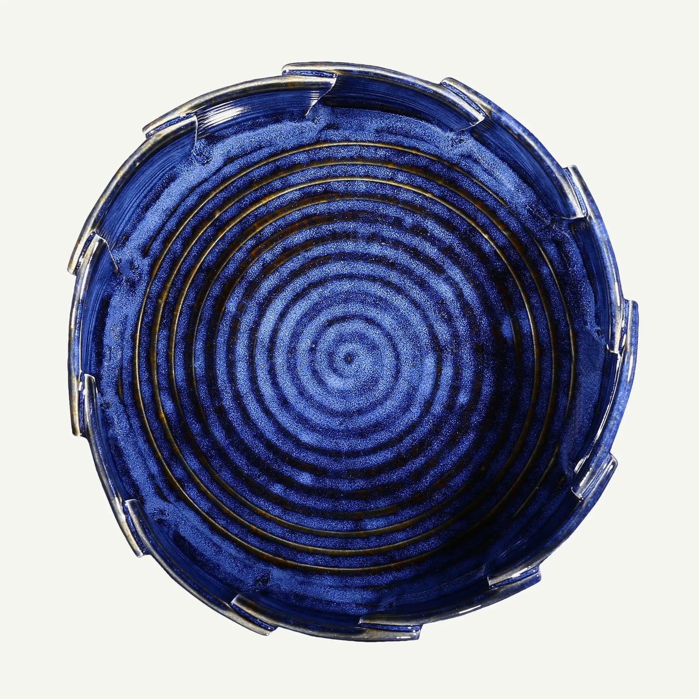 Mehran Premium Round Serving Bowl Amalfiee Ceramics