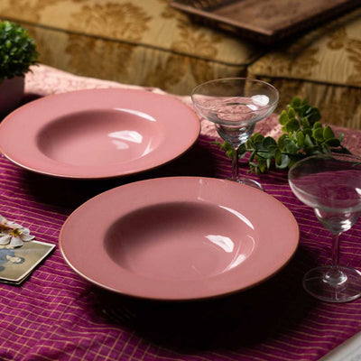 Miami Exclusive Ceramic Pasta Platter Set of 6 Amalfiee Ceramics