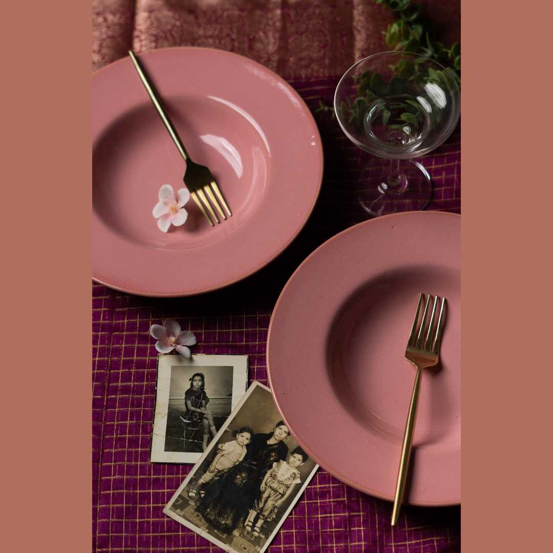 Miami Exclusive Ceramic Pasta Platter Set of 6 Amalfiee Ceramics