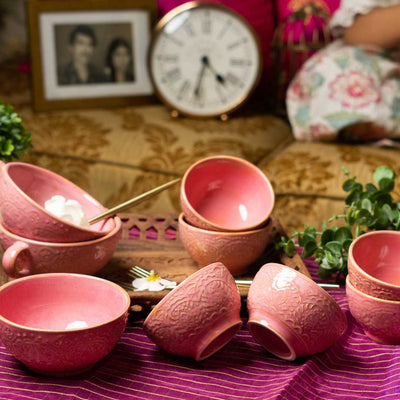 Miami Exclusive Ceramic Portion bowls Set of 2 Amalfiee Ceramics