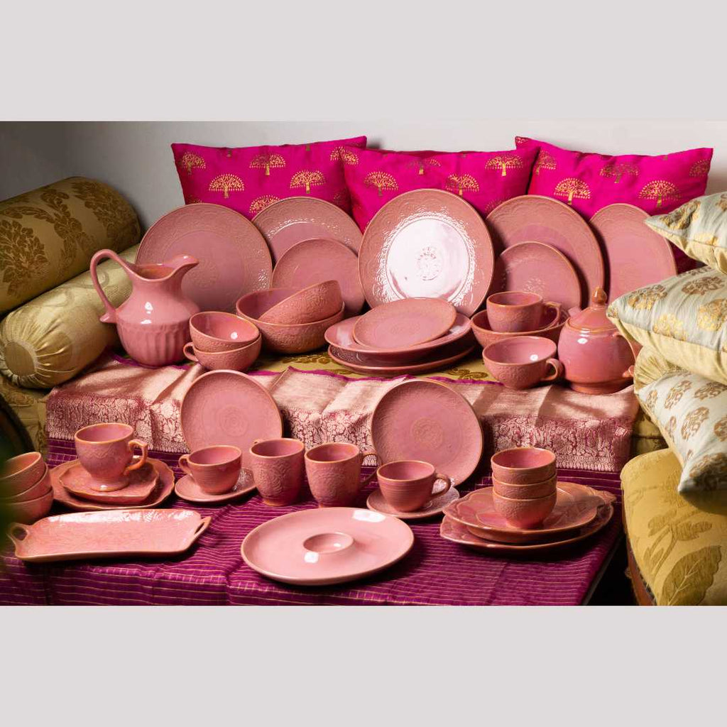 Miami Premium Ceramic Dinner Set of 82 Pcs Amalfiee – Amalfiee