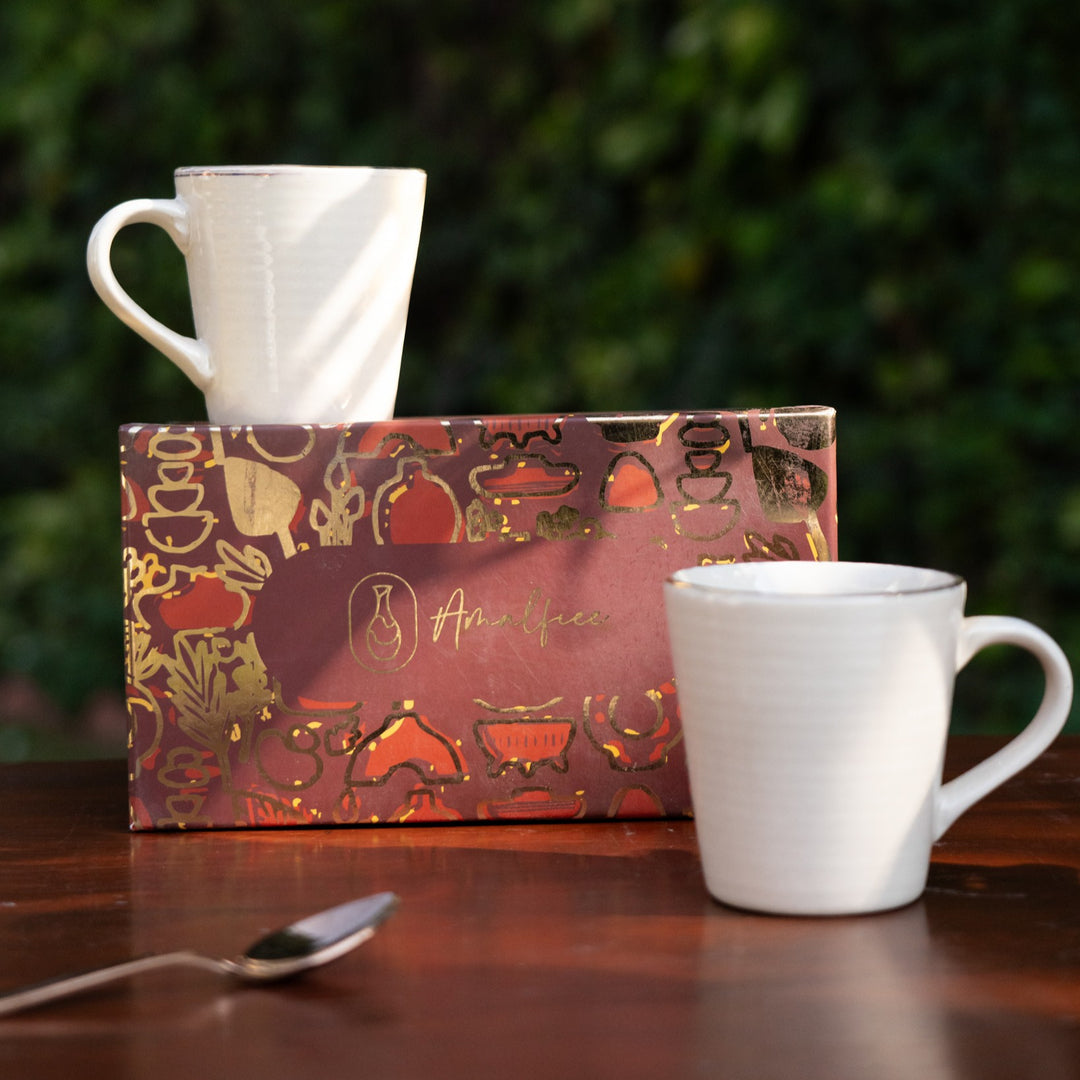 Noor 24K Gold Premium Mugs Luxury Gift Set