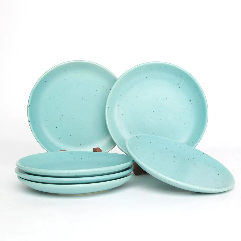 Neelaksh Handmade Ceramic Dinner Plates Set of 2 Amalfiee_Ceramics