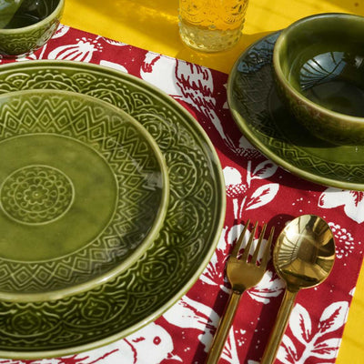 Paris Exclusive Ceramic Dinner Plates Set of 2 Amalfiee Ceramics