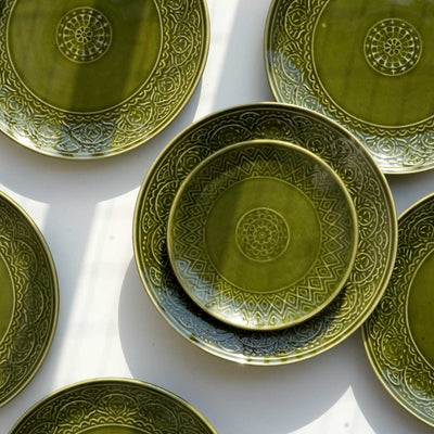 Paris Exclusive Ceramic Quarter Plates Set of 4 Amalfiee Ceramics