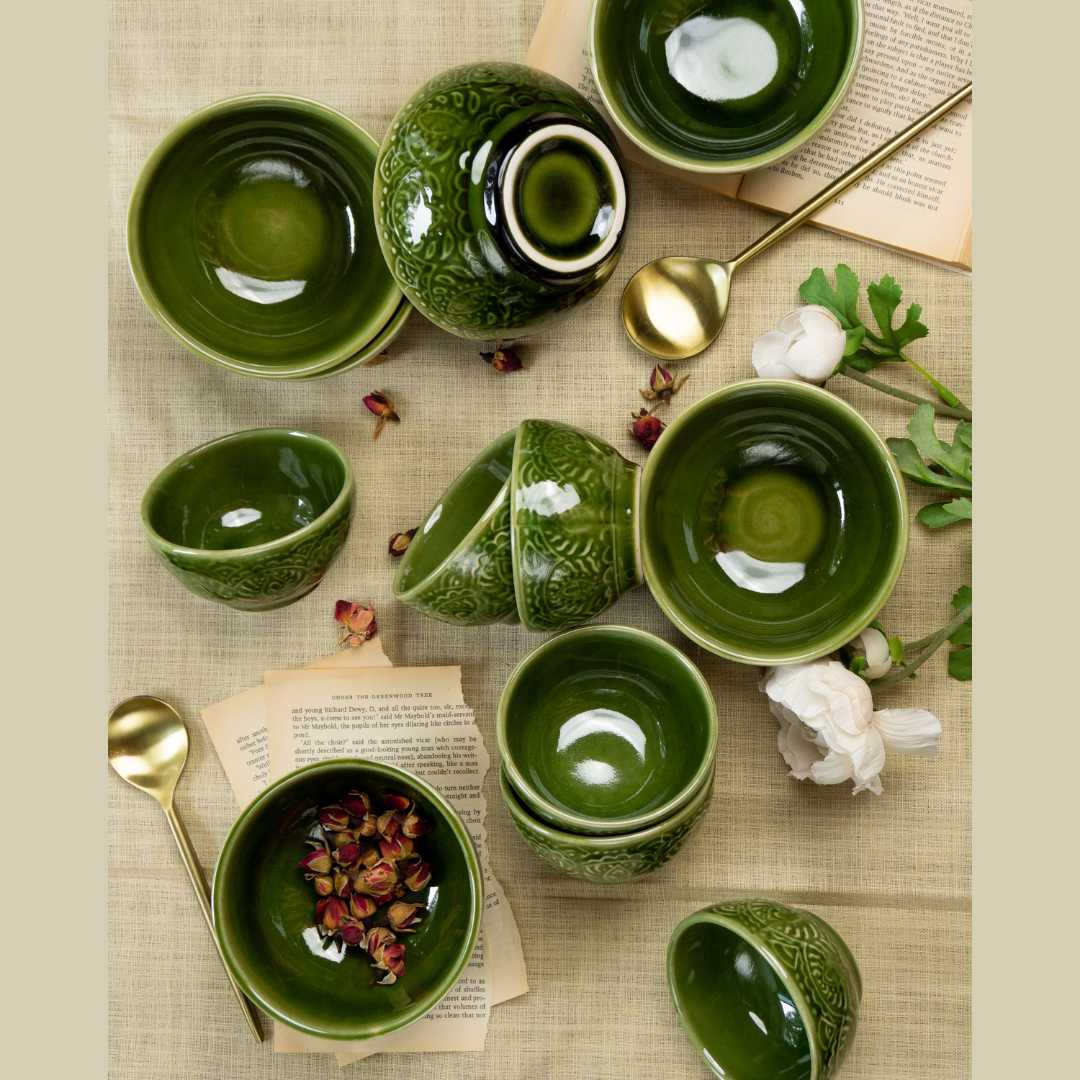 Paris Exclusive Ceramic Soup Bowl Set of 6 Amalfiee Ceramics