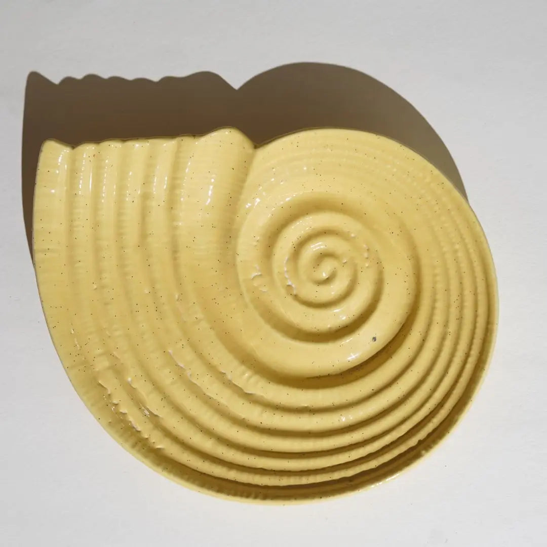 Pinacolada 13" Ceramics Shell Platter Amalfiee Ceramics
