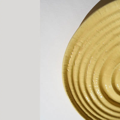 Pinacolada 13" Ceramics Shell Platter Amalfiee Ceramics