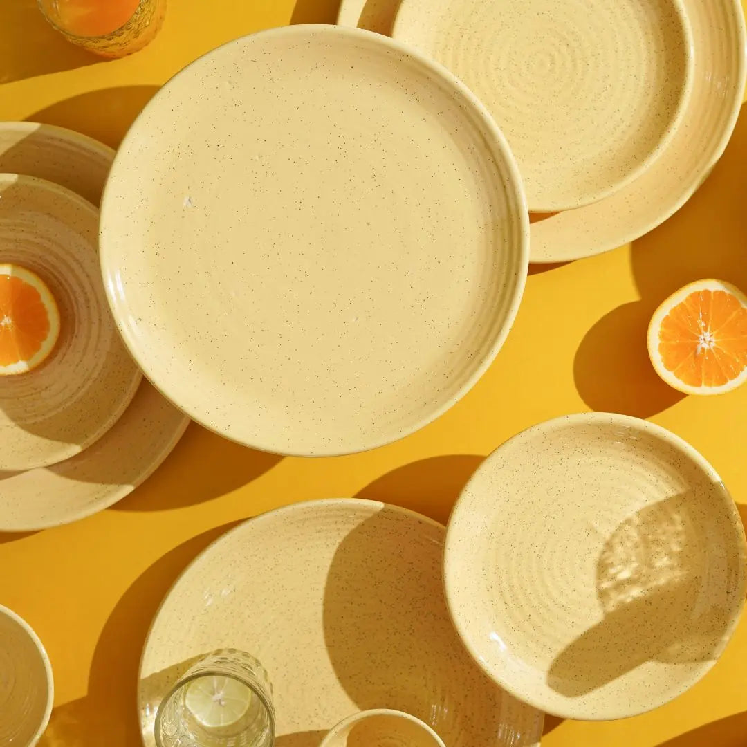 Pinacolada Ceramic Dinner Plates set of 6 Amalfiee Ceramics