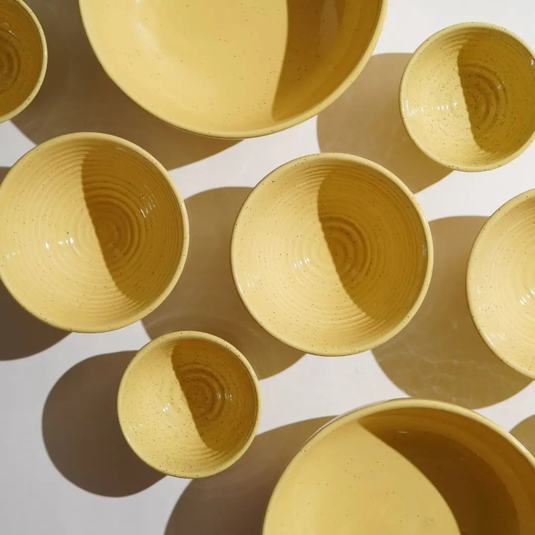 Pinacolada Ceramic Portion Bowl Set of 6 Amalfiee Ceramics