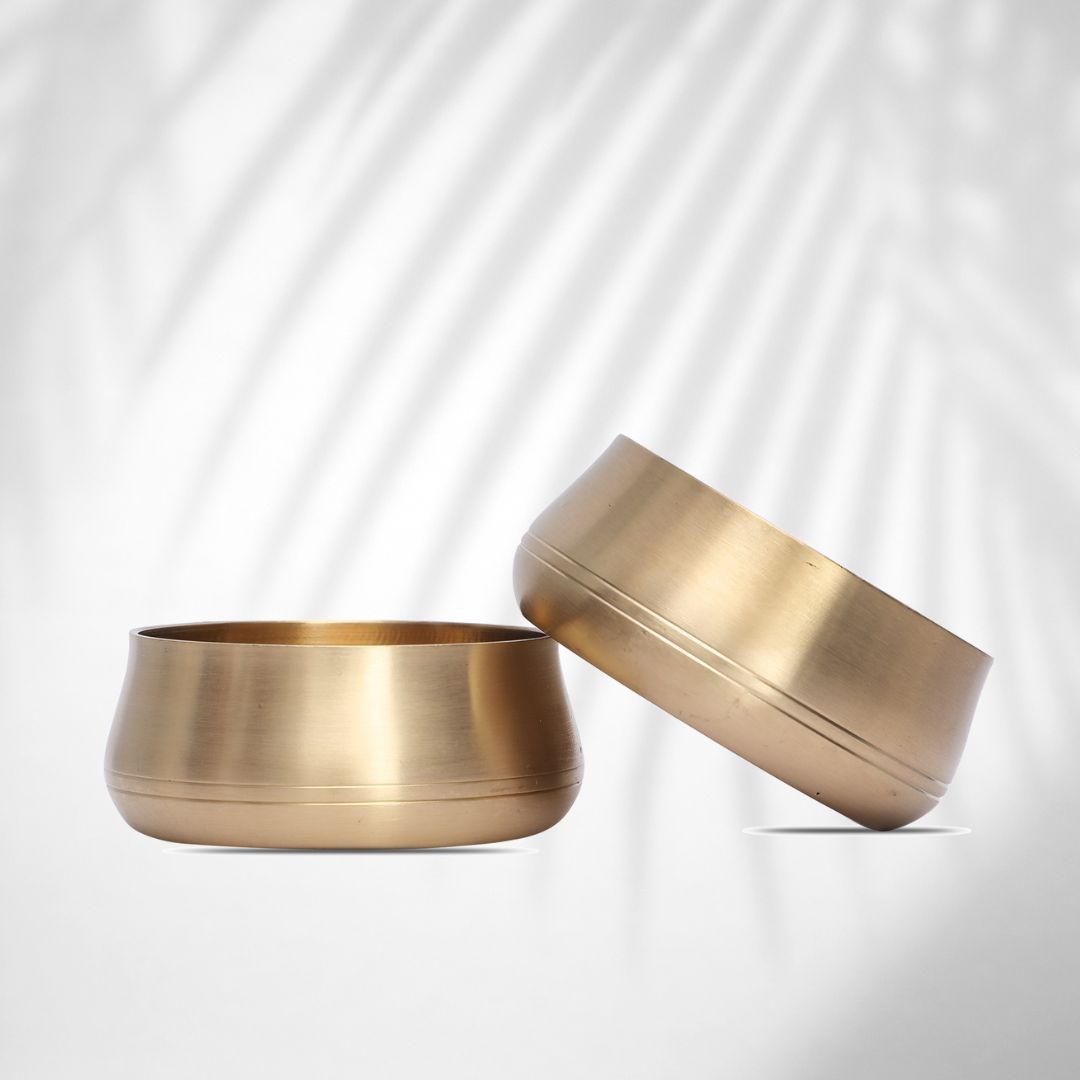Kansa Premium Bronze Portion Bowls