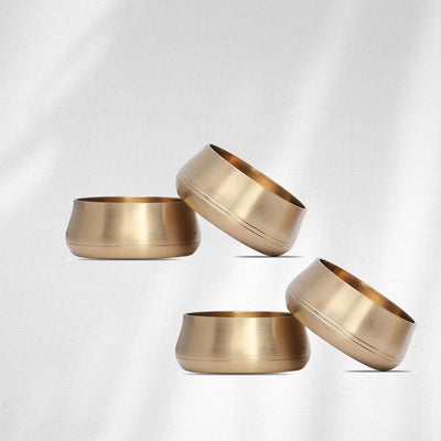 Kansa Premium Bronze Portion Bowls