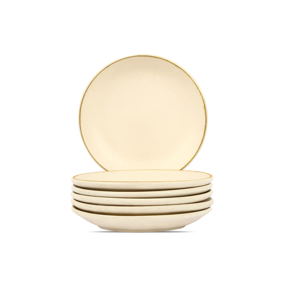 Zunair 24K Gold Ceramic Dinner Set of 28 pcs