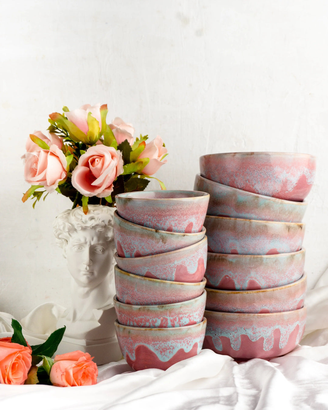 Rouge 54pc Ceramic Dinner Set Amalfiee Ceramics