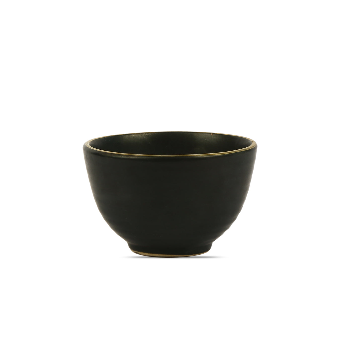 Halo 24K Gold Ceramic Portion Bowls