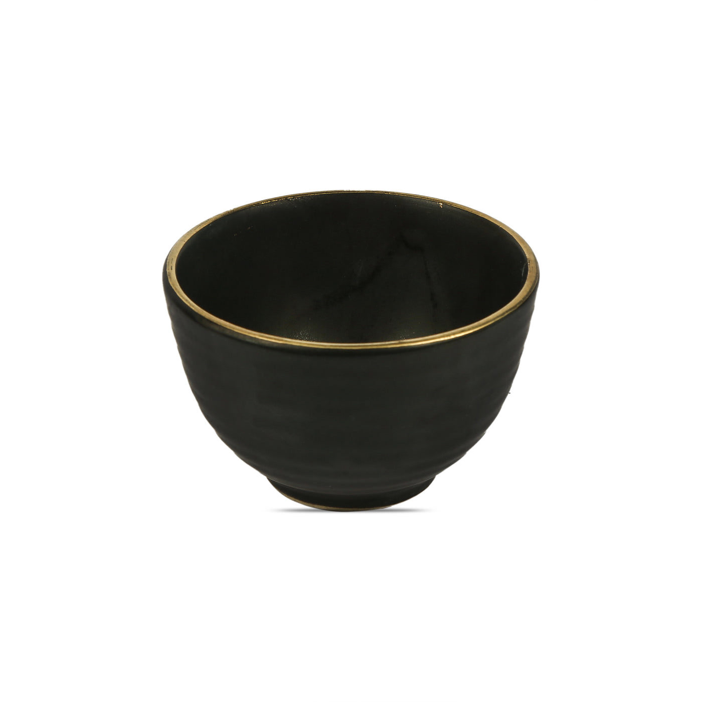 Halo 24K Gold Ceramic Portion Bowls