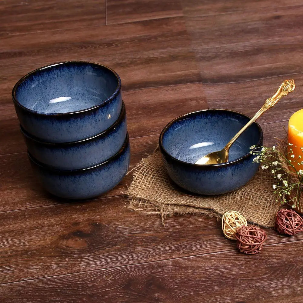 Saanjh Ceramic Soup Bowls set of 4 Amalfiee_Ceramics