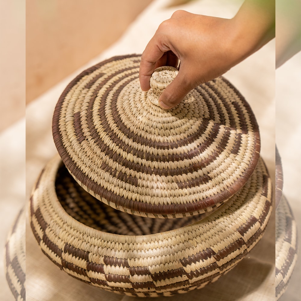 Bunaee Sabai Grass Multipurpose Container