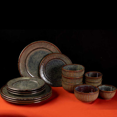 Sage Ceramic Dinner Set of 16 Pcs Amalfiee_Ceramics