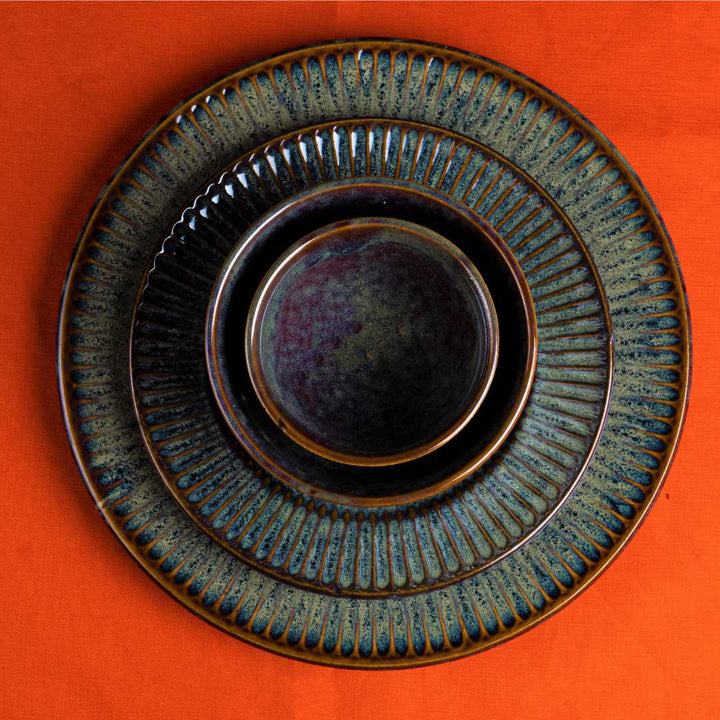 Sage Ceramic Dinner Set of 54 Pcs Amalfiee Ceramics
