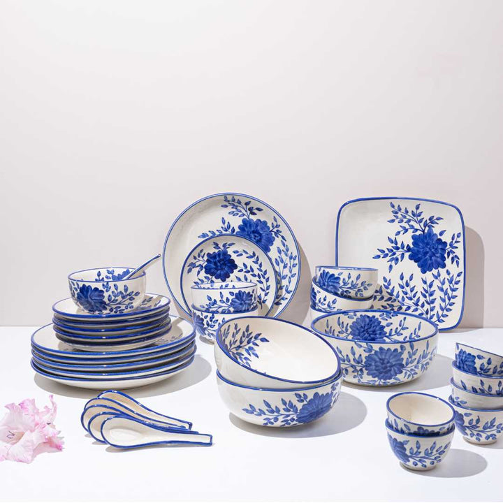 Sanaah 82pc Ceramic Dinner Set Amalfiee Ceramics