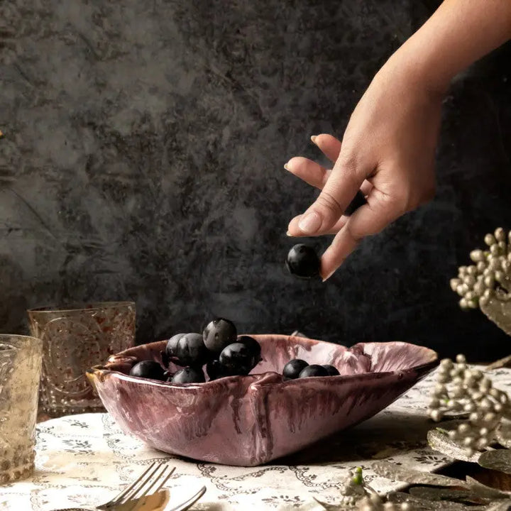 Sarvottam Exclusive Serving Bowl Amalfiee Ceramics
