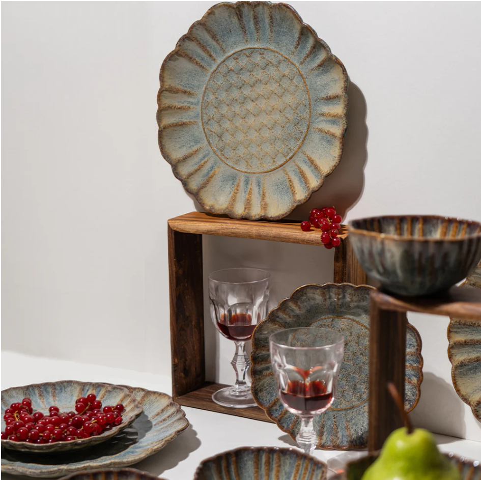 Oshin Ceramic Dinner Set of 21 pcs