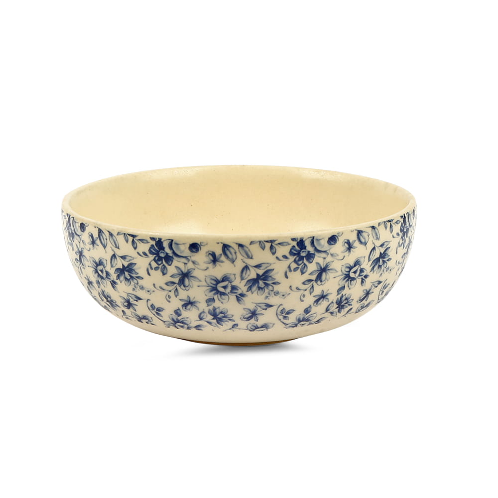 Neelambar Floral Ceramic Big Serving Bowl