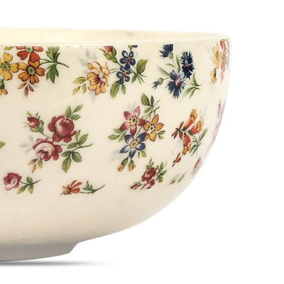 Eden's Bloom Floral Ceramic Big Serving Bowl