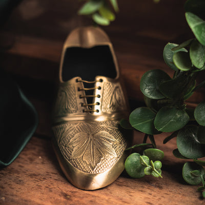 Brass Exclusive Handmade Shoe Décor Piece