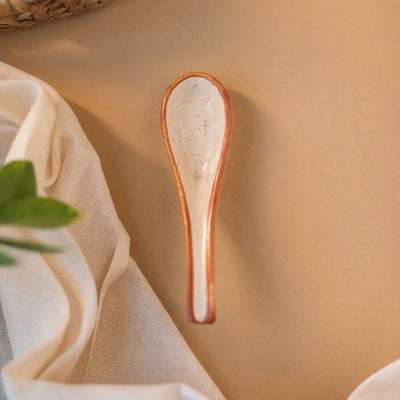 Shwet Ceramic Spoon Set of 2 Amalfiee Ceramics