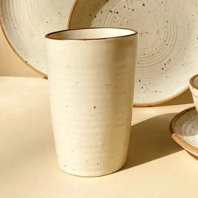 Shwet Handmade Colossal Ceramic Dinner Set (82pcs) Amalfiee Ceramics