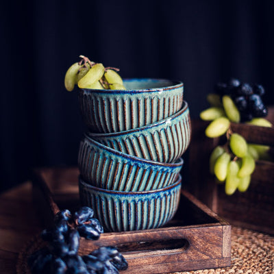 Aadhira Ceramic Soup Bowls