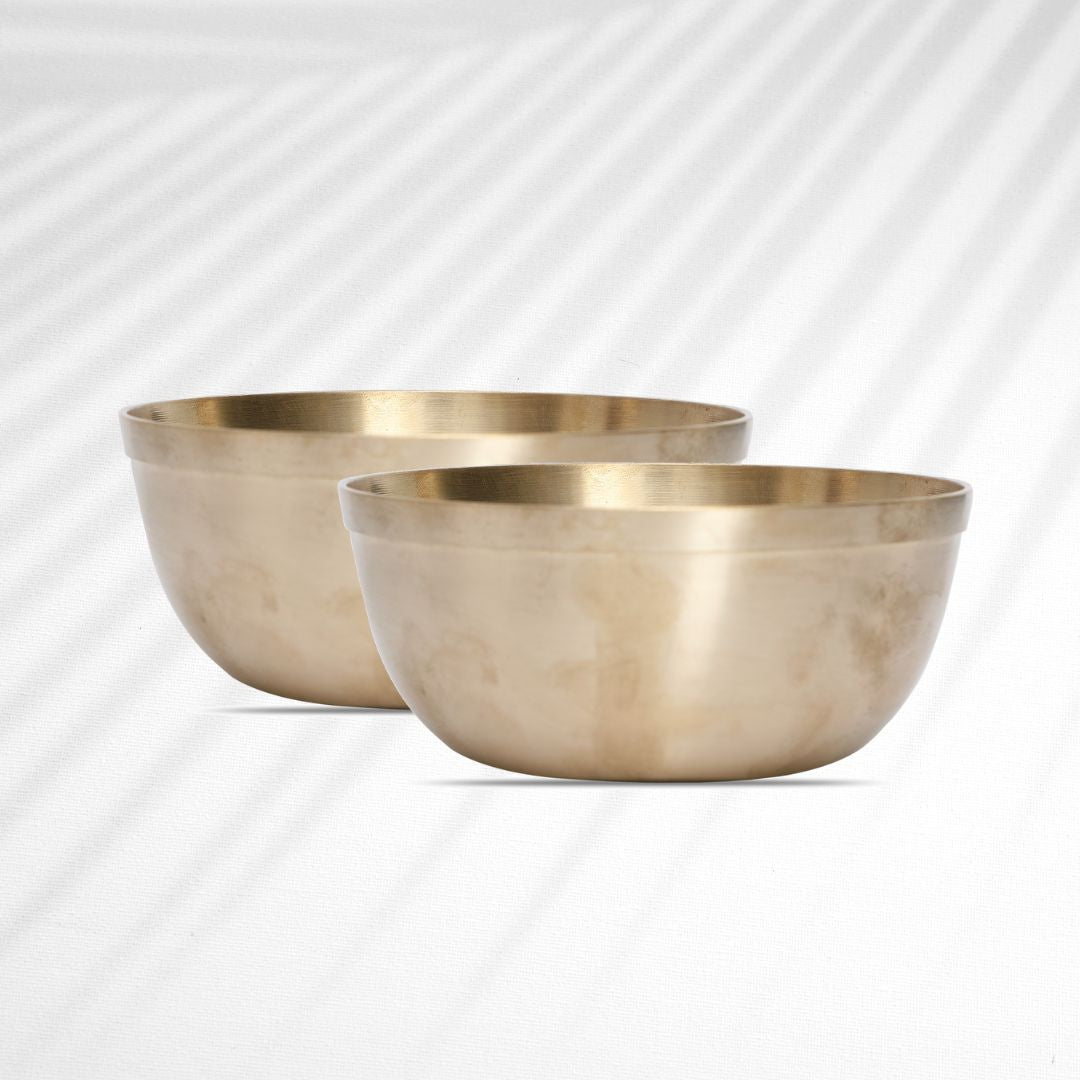 Kansa Premium Bronze Soup Bowls