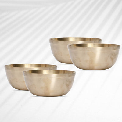 Kansa Premium Bronze Serving Bowls