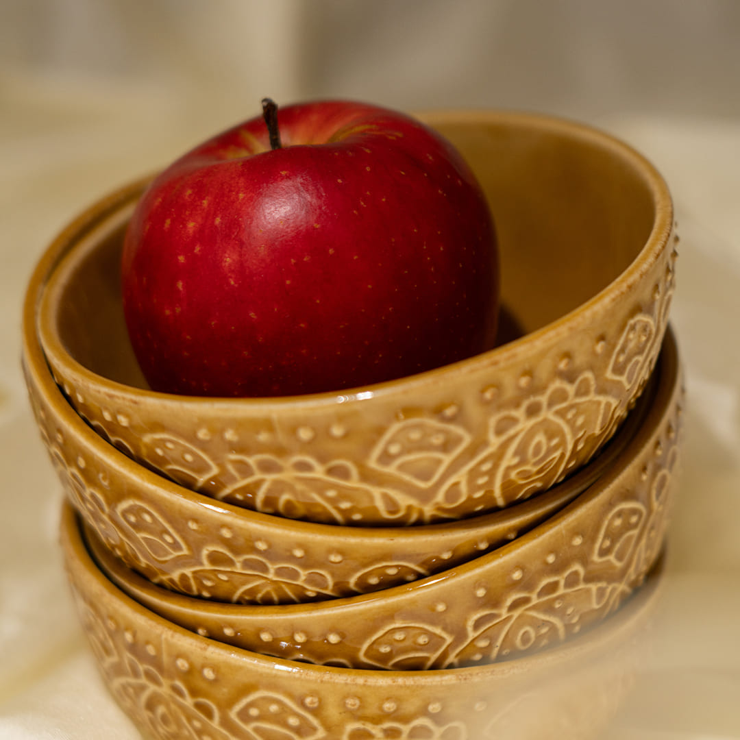 Sunlit Luxurious Ceramic Soup Bowls Sets