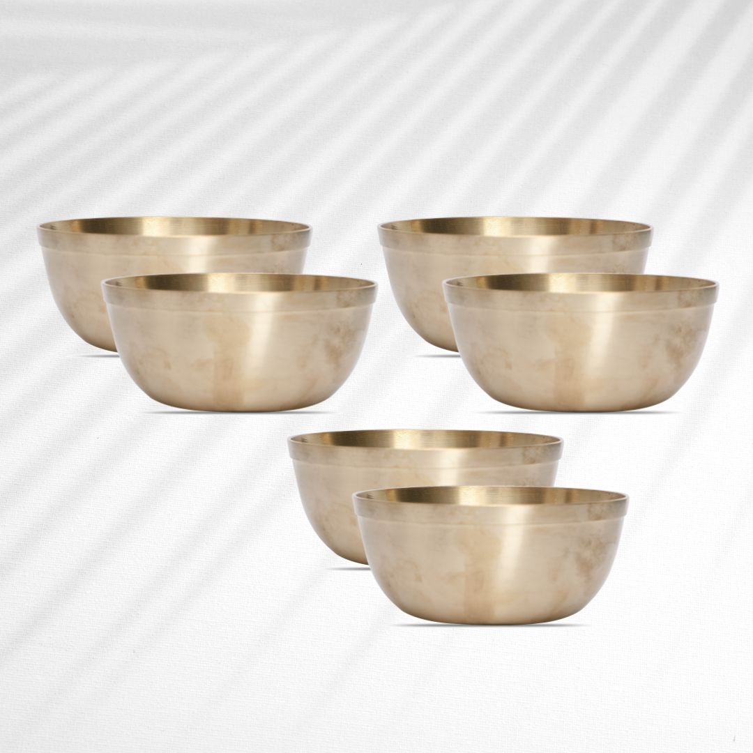 Kansa Premium Bronze Soup Bowls