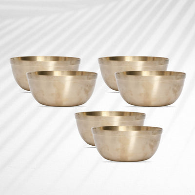 Kansa Premium Bronze Soup Bowls