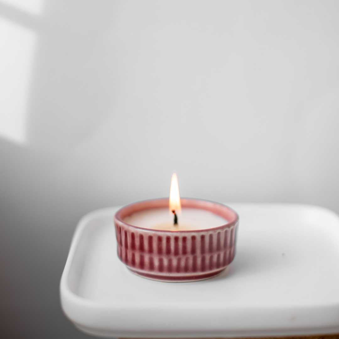 Stella Astonishing Small Ceramic bowl Scented Candle Amalfiee Ceramics