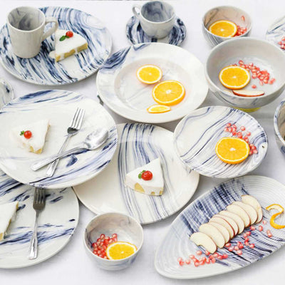 Syaahee Ceramic Dinner Set of 54 Pcs Amalfiee Ceramics