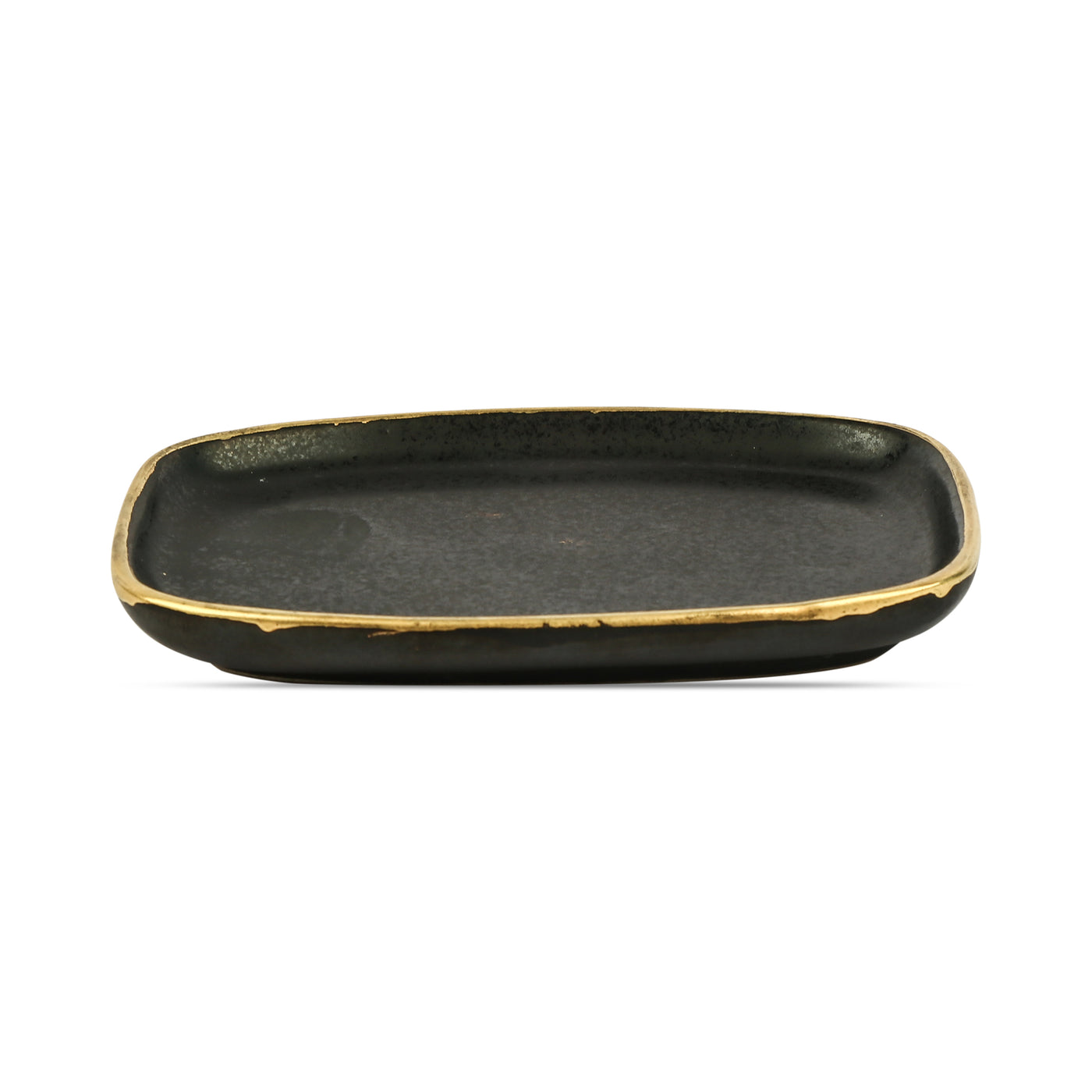 Halo 24K Gold Ceramic Serving Tray