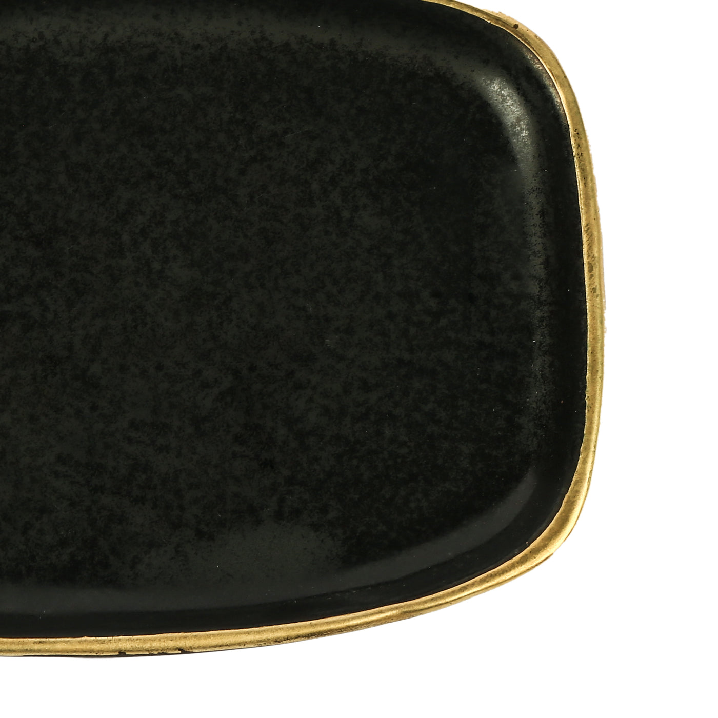 Halo 24K Gold Ceramic Serving Tray