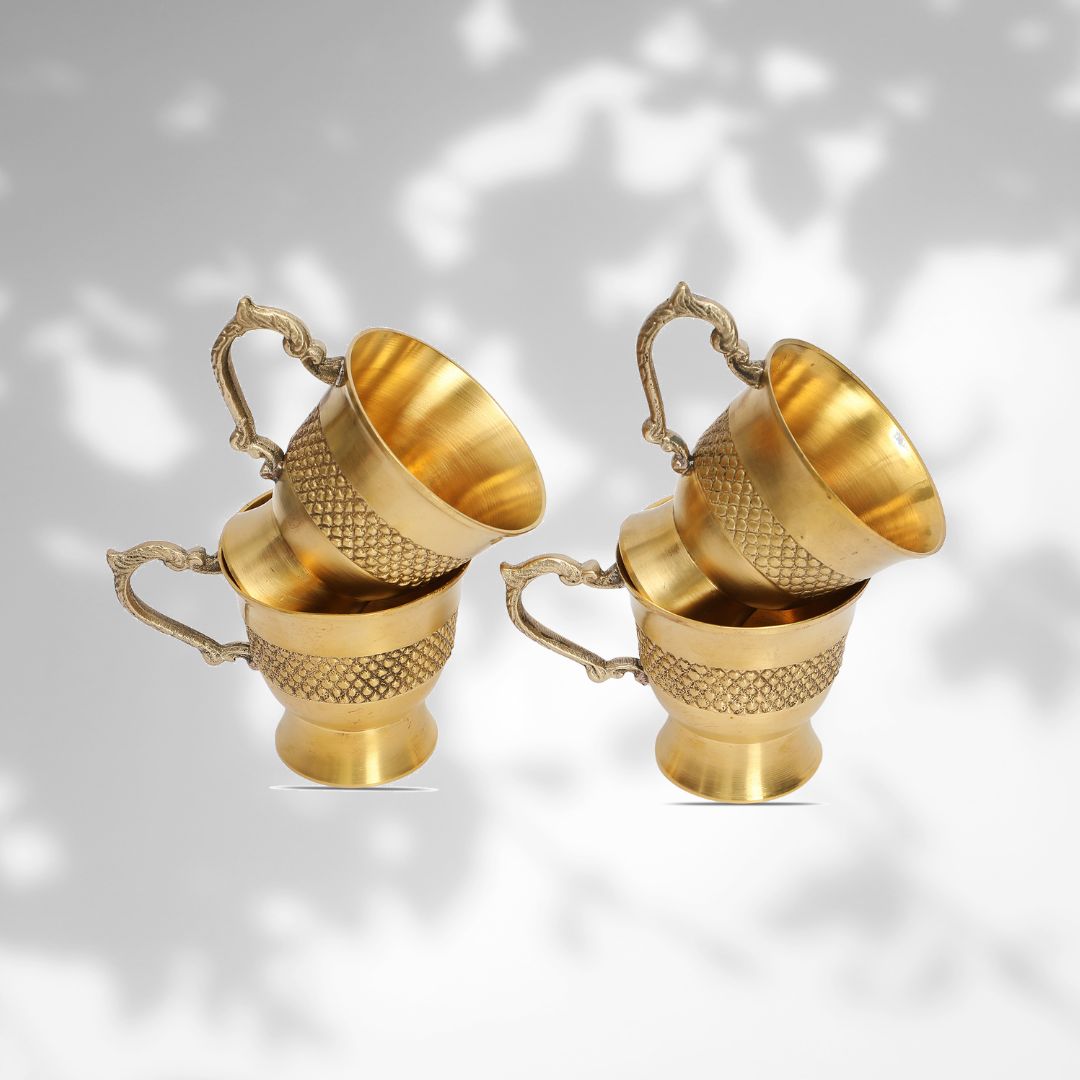 Kansa Premium Bronze Teacups