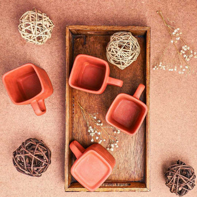 Terracotta Cups Amalfiee Ceramics