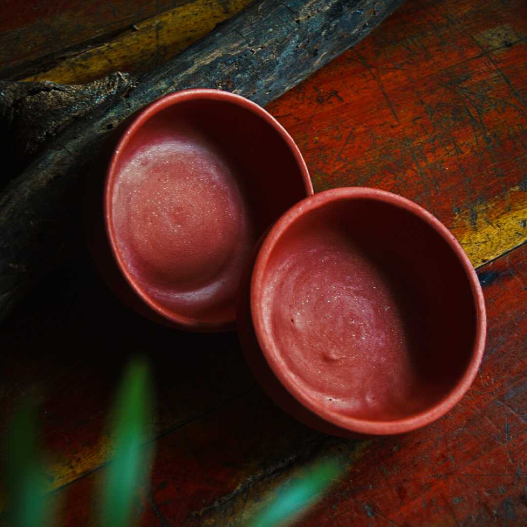 Terracotta Exclusive Serving Bowl Set of 2 Amalfiee Ceramics