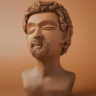 Terracotta Handmade Human Sculpture Amalfiee_Ceramics