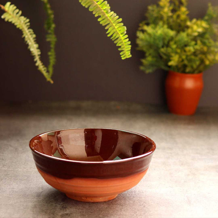 Terracotta Handmade Small Glazed Pot Amalfiee Ceramics