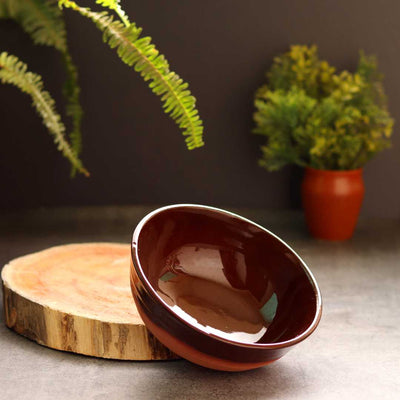 Terracotta Handmade Small Glazed Pot Amalfiee Ceramics