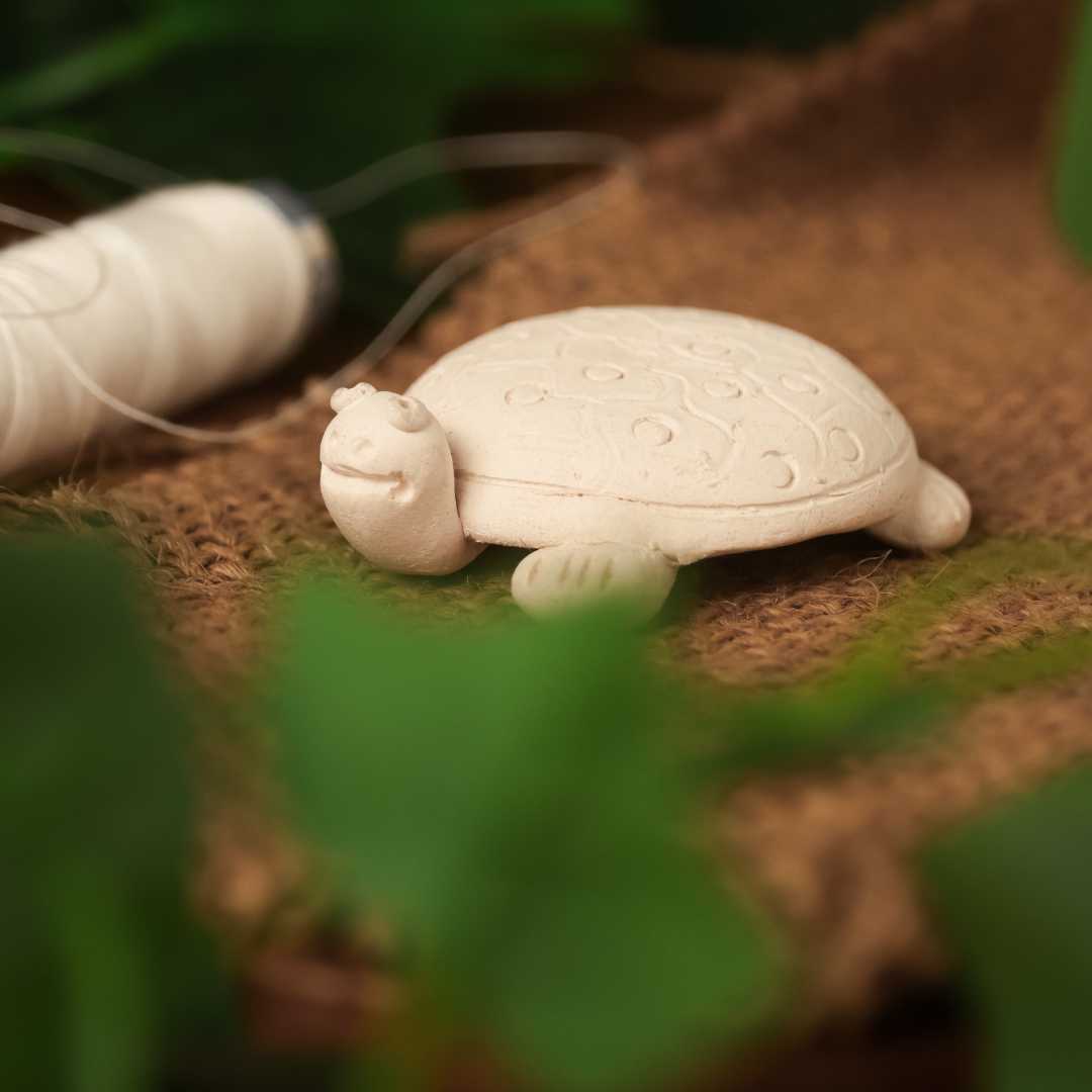Terracotta Mini Turtle Decor Piece Amalfiee_Ceramics
