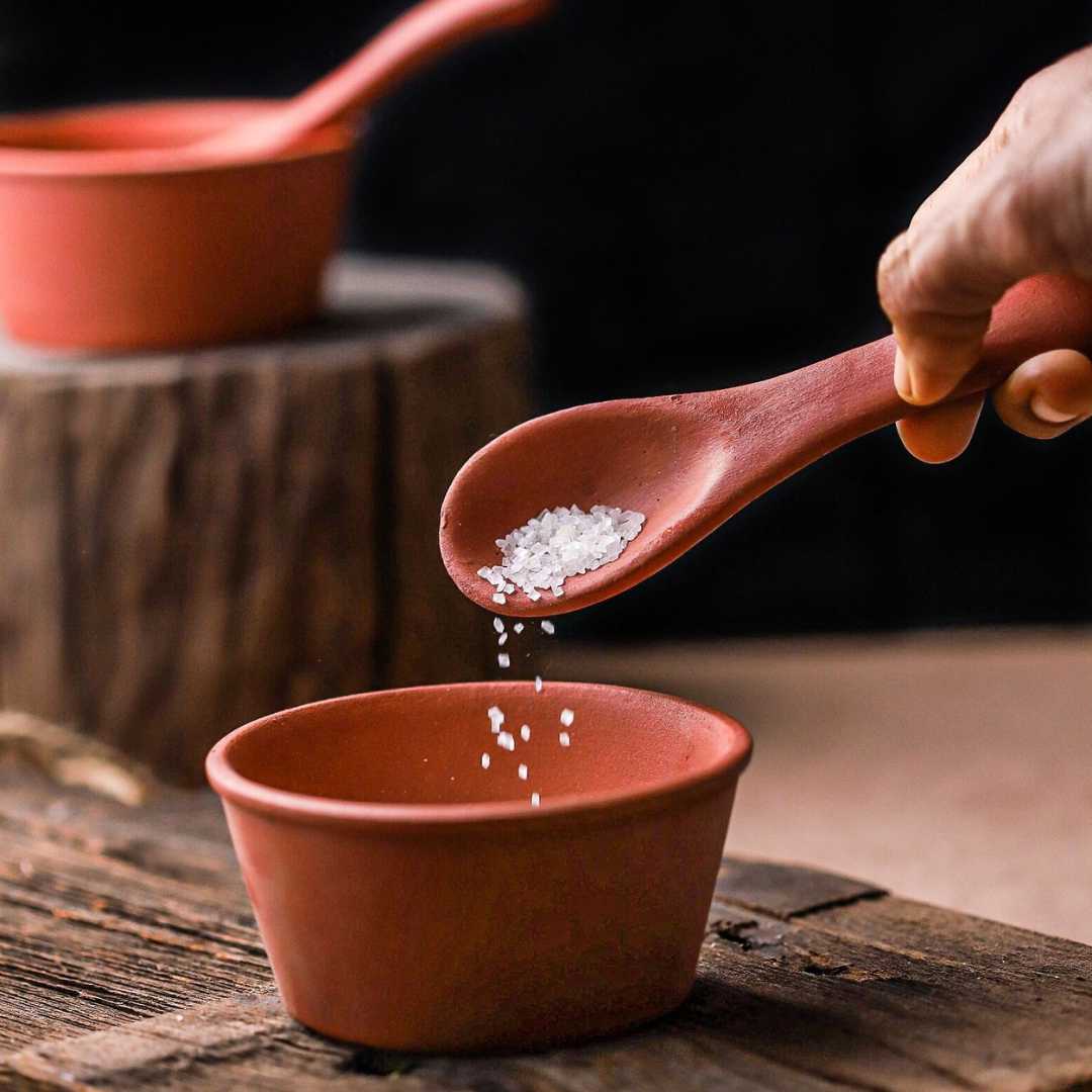 Terracotta Premium Desert Bowl Set of 2 Amalfiee Ceramics